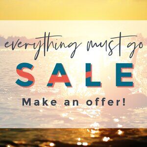 Everything Must Go Sale!